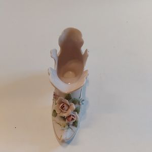 Lefton China miniature collectible shoe figurine